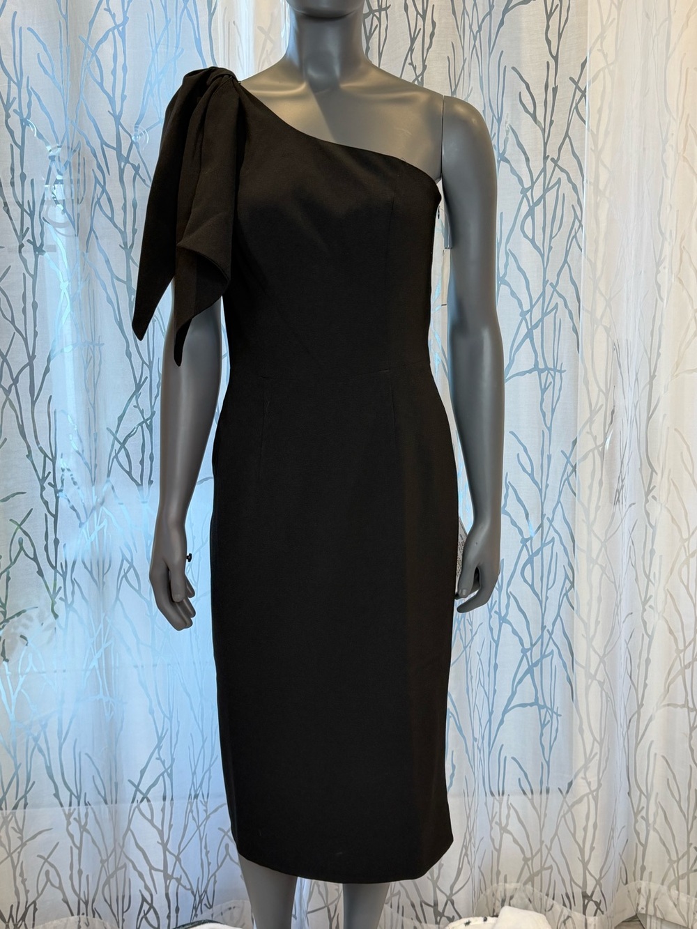 Dress the Population Tiffany Dress Black Size M Cocktail Wedding Guest Black Tie